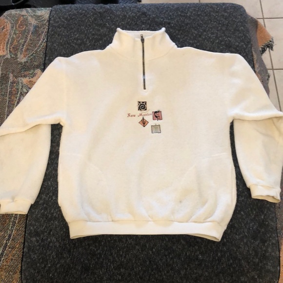 EXP Sweaters - COPY - New Mexico zip a chest sweatshirt